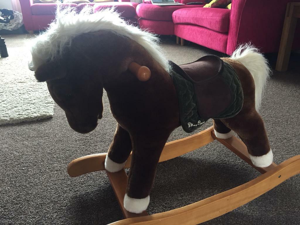 silver cross rocking horse